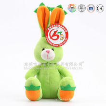 Factory direct sale big eye plush cheap bunny toys for easter